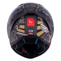 Miniatyrbild 8 av 9: Mt Helmets Stinger 2 Krt Fullface-hjälm Svart S