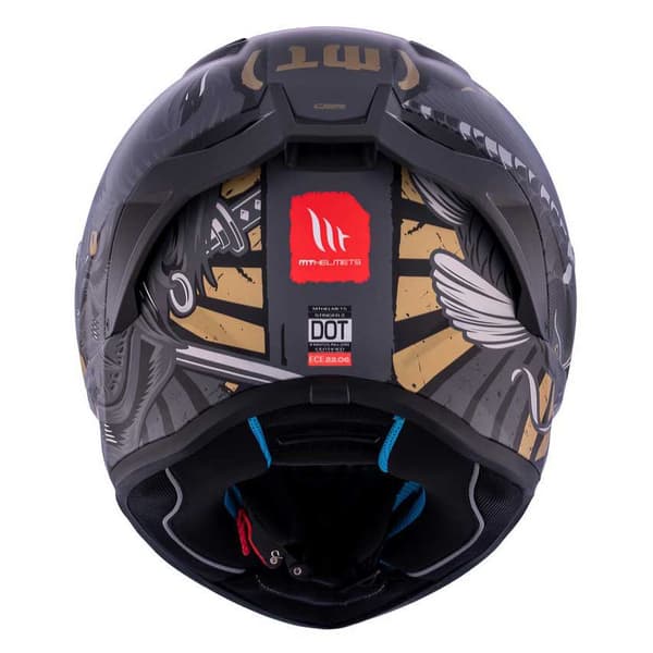 Mt Helmets Stinger 2 Krt Fullface-hjälm Svart S