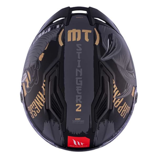 Mt Helmets Stinger 2 Krt Fullface-hjälm Svart S