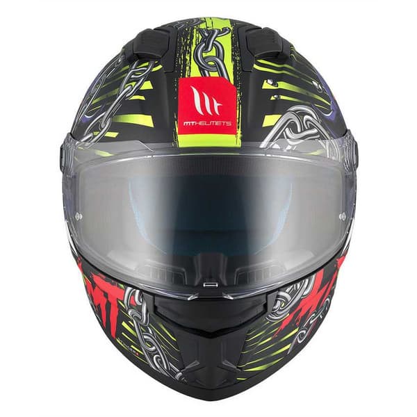 Mt Helmets Stinger Ii Akin Fullface-hjälm Svart S
