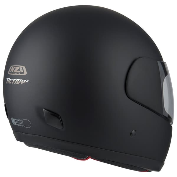 Nzi Activy 3 Fullface-hjelm Sort 2XS