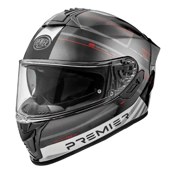 Premier Helmets Evoluzione Sp 92 Fullface-hjälm Svart M