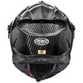 Miniatyrbild 3 av 6: Premier Helmets 23 Discovery Carbon Pinlock Included Offroadhjälm Svart XL