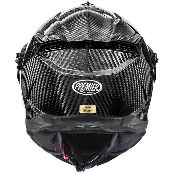 Premier Helmets 23 Discovery Carbon Pinlock Included Offroadhjälm Svart XL
