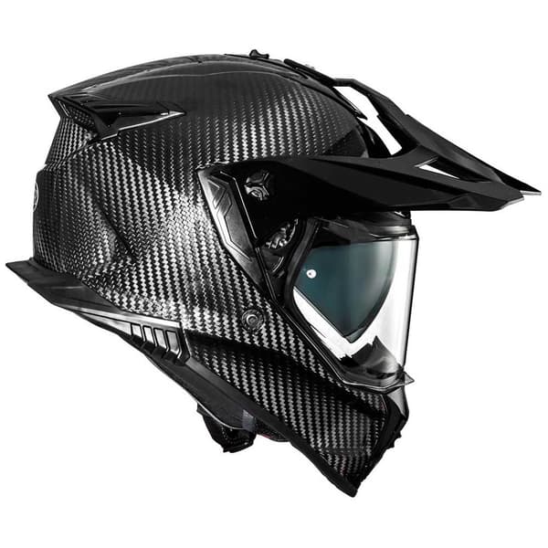 Premier Helmets 23 Discovery Carbon Pinlock Included Offroadhjälm Svart XL