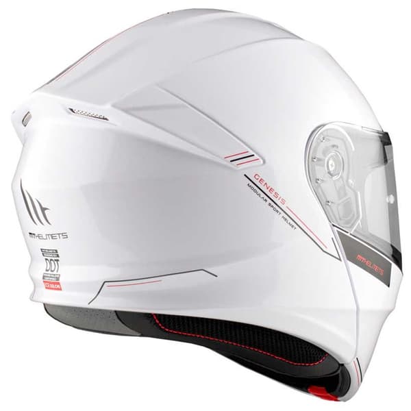 Mt Helmets Genesis Sv Modulær Hjelm Transparent S