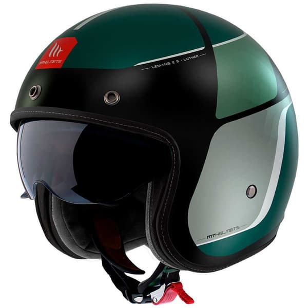 Mt Helmets Le Mans Ii Sv Luther åben Hjelm  M