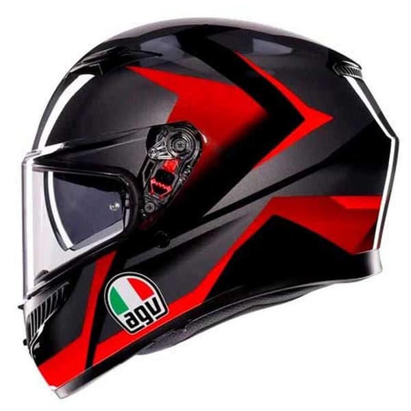 Agv K3 Fullface-hjälm Svart 2XL