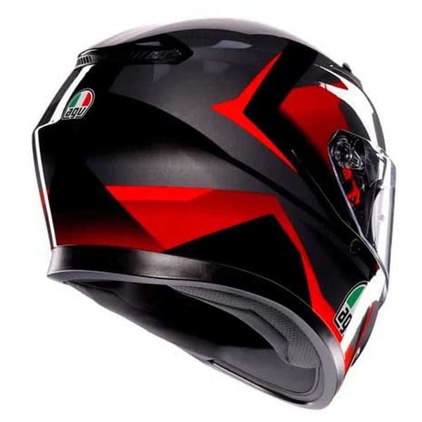 Agv K3 Fullface-hjälm Svart 2XL