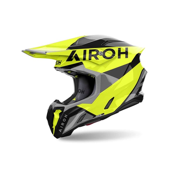 Airoh Twist Iii King Off-road Kypärä Keltainen XL