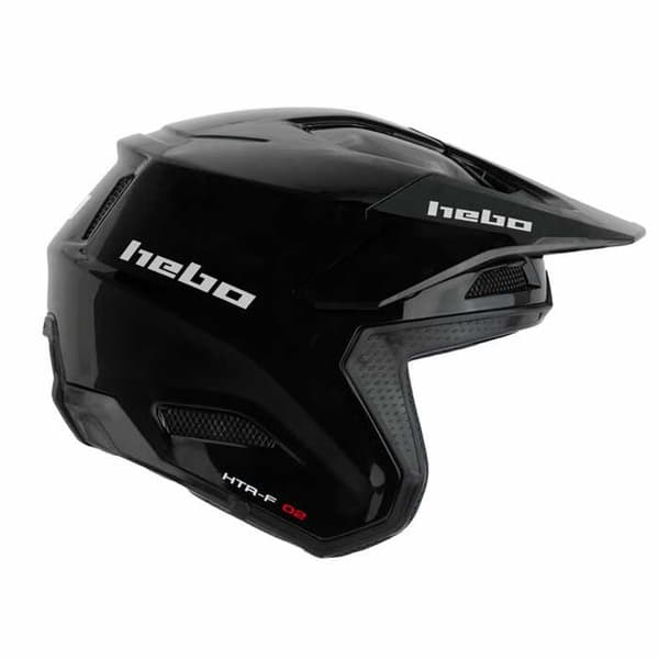 Hebo Zone Pro Monocolor åben Hjelm Sort 2XL