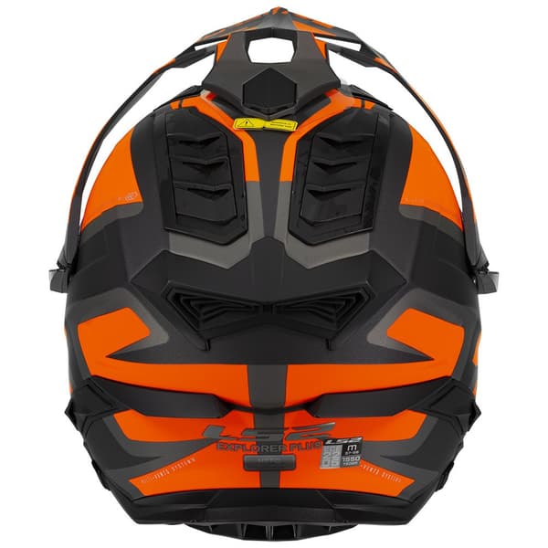 Ls2 Mx701 Explorer Alter Fullface-hjälm Orange XL