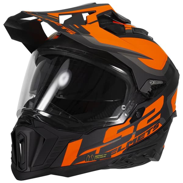 Ls2 Mx701 Explorer Alter Fullface-hjälm Orange XL