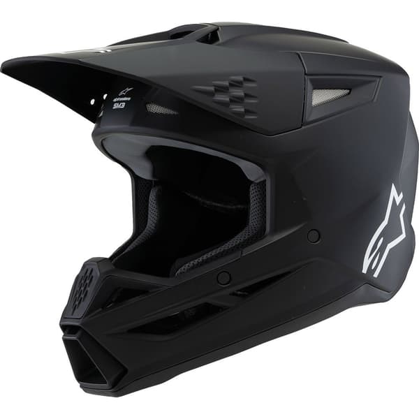 Alpinestars Sm3 Solid Offroadhjelm Sort M