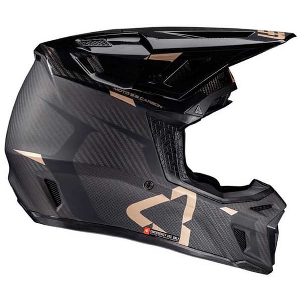Leatt 9.5 V25 With Googles Offroadhjälm Svart M