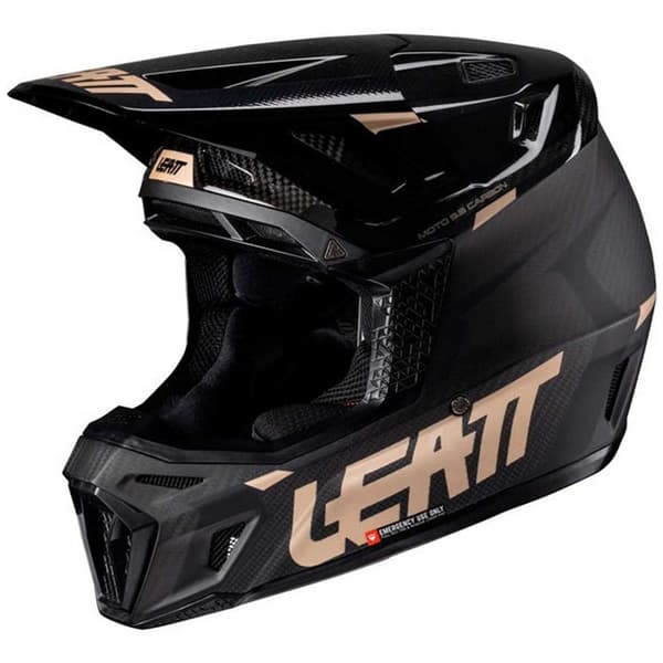 Leatt 9.5 V25 With Googles Offroadhjälm Svart M