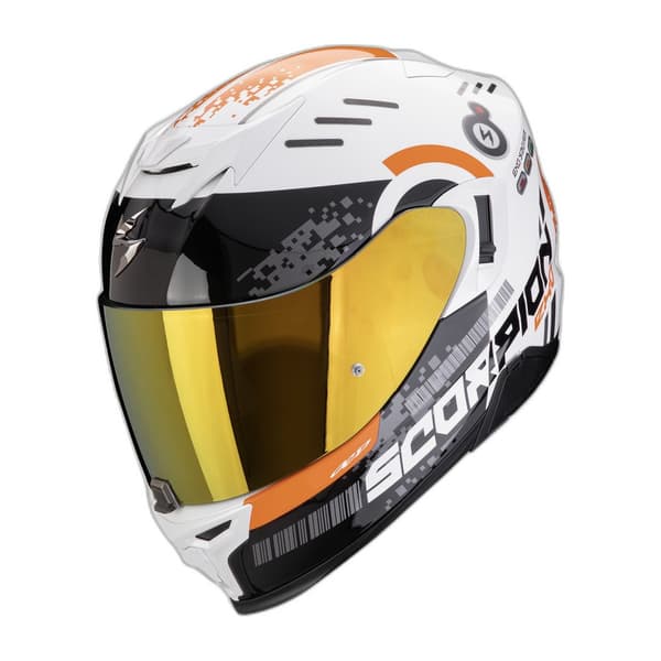 Scorpion Exo-520 Evo Air Titan Fullface-hjelm Gylden L