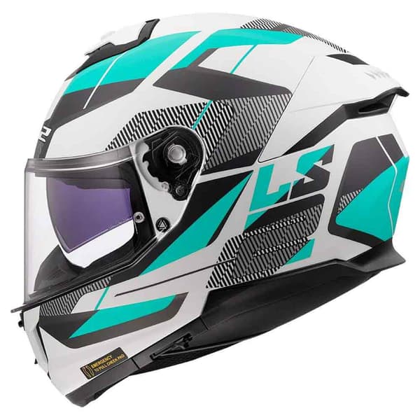 Ls2 Ff808 Stream Ii Road Fullface-hjelm  L