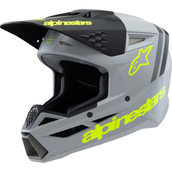 Alpinestars Sm3 Radium Offroadhjälm Grå S