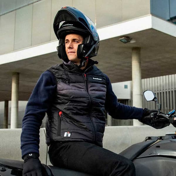 Hebo Tourer Iv Modulær Hjelm Sort M