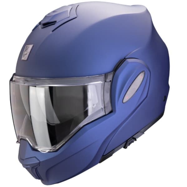 Scorpion Exo-tech Evo Pro Solid Modulär Hjälm Blå L