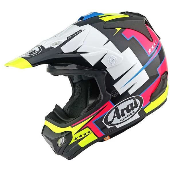 Arai Mx-v Evo Battle Offroadhjelm Flerfarvet S