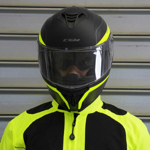 Cgm 363x Shot Run Fullface-hjälm Svart S