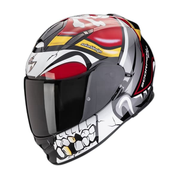 Scorpion Exo-491 Pirate Fullface-hjälm Flerfärgad S