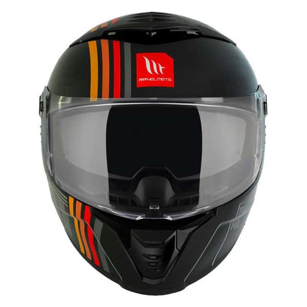 Mt Helmets Thunder 4 Sv Mil A11 Fullface-hjälm Svart S
