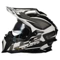 Miniatyrbillede 2 af 3: Ls2 Mx701 Explorer Alter Fullface-hjelm Hvid 3XL