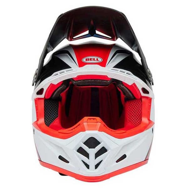 Bell Moto 9s Flex Merchant Offroadhjelm Hvid,Sort S