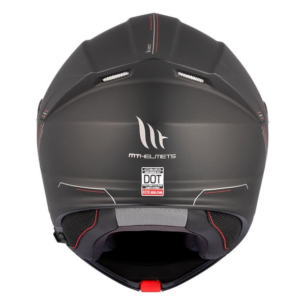 Mt Helmets Genesis Sv Modulær Hjelm Sort XL