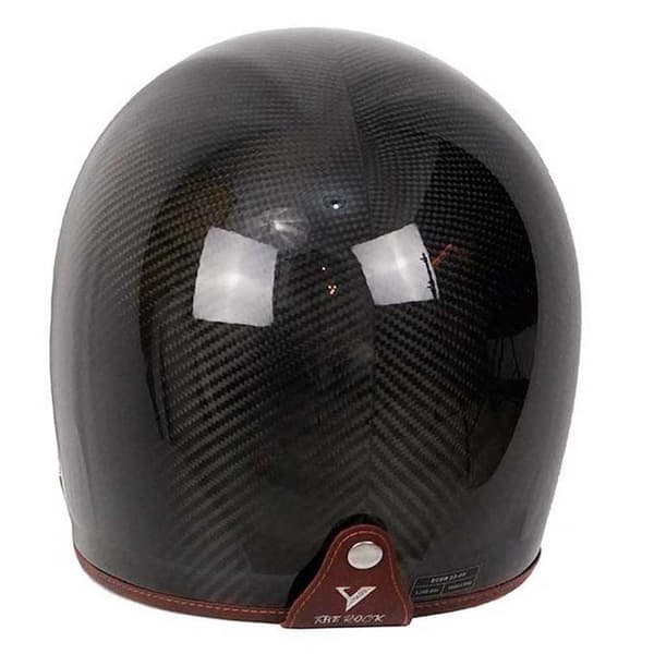 By City The Rock Carbon R.22.06 Fullface-hjelm Sort S