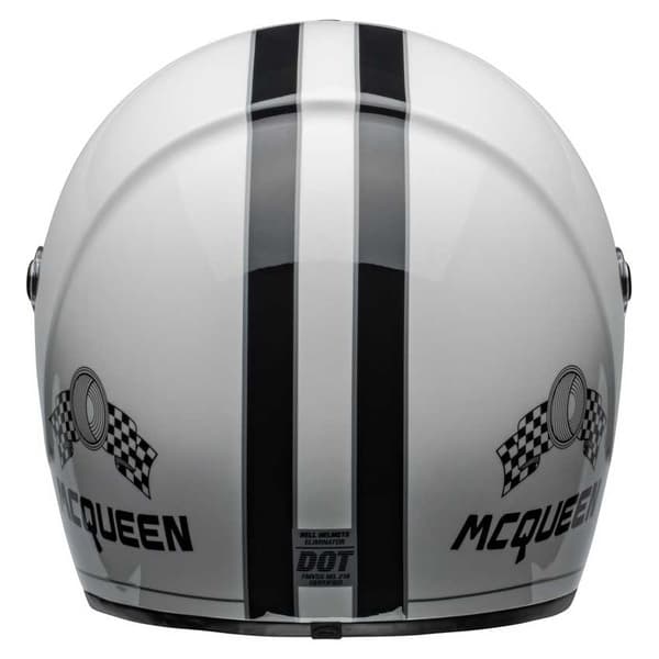 Bell Eliminator Steve Mcqueen Fullface-hjelm Hvid L