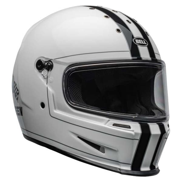 Bell Eliminator Steve Mcqueen Fullface-hjelm Hvid L