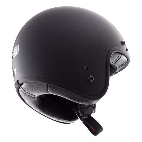 Simpson Chopper Solid Ece22.06 öppen Hjälm Svart L