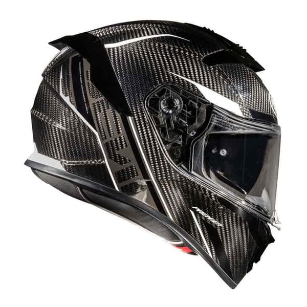 Premier Helmets 23 Devil Carbon St8 22.06 Fullface-hjelm Sort XL