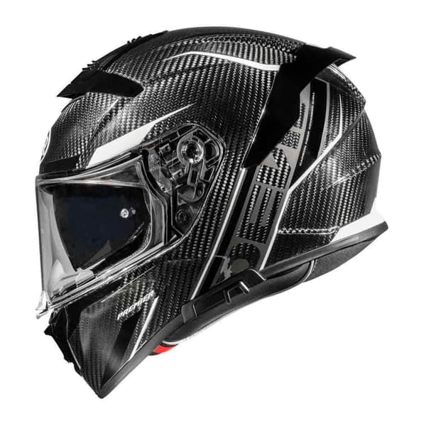 Premier Helmets 23 Devil Carbon St8 22.06 Fullface-hjelm Sort XL
