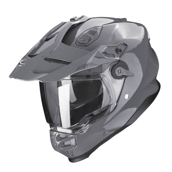 Scorpion Adf-9000 Air Solid Fullface-hjelm Grå 2XL