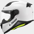 Miniatyrbild 3 av 6: Ls2 Ff812 Kid Solid Fullface-hjälm Vit S
