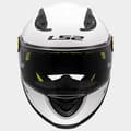 Miniatyrbild 5 av 6: Ls2 Ff812 Kid Solid Fullface-hjälm Vit S