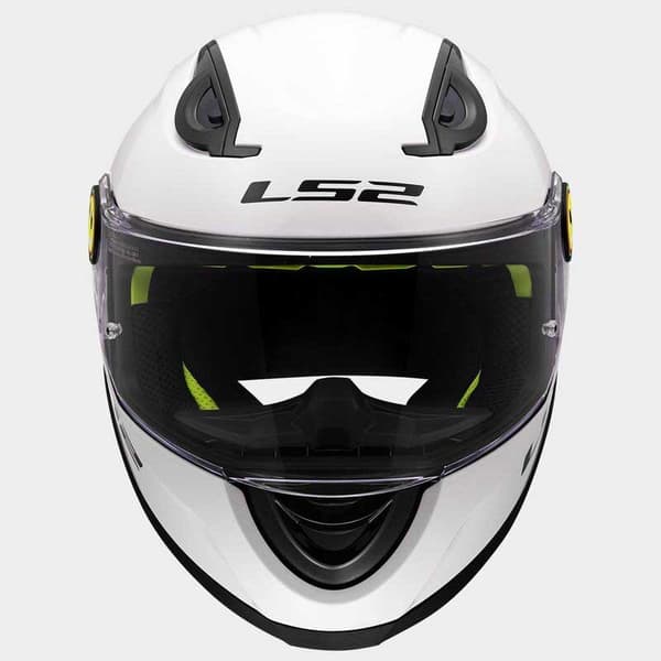 Ls2 Ff812 Kid Solid Fullface-hjälm Vit S