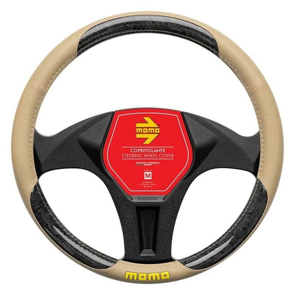 Ohjauspyörän suojus MOMO MOMLSWC0BRBEB Ø 38-39 cm