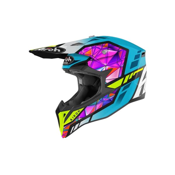 Airoh Wraaap Diamond Offroadhjelm Flerfarvet XL