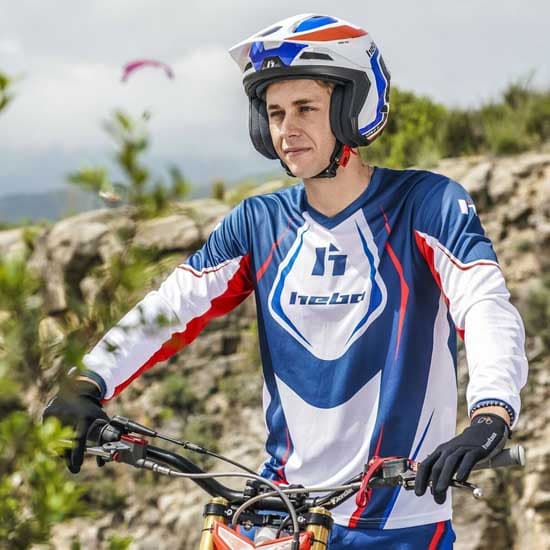 Hebo Htr F02 Zone Pro Racing åben Hjelm  XL