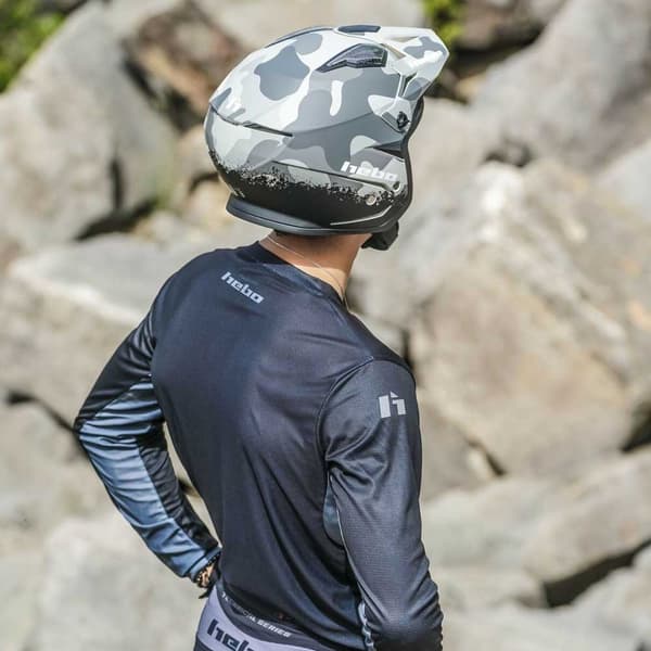 Hebo Htr-p01 V6 Camo åben Hjelm  XL