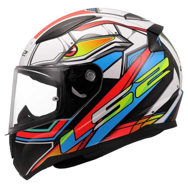 Ls2 Ff353 Rapid Ii Xdron Kokokypärä Valkoinen L