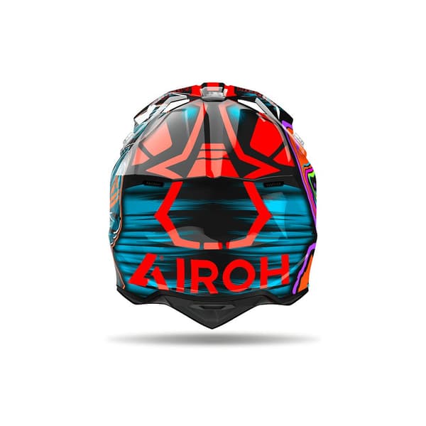 Airoh Wraaap Cyber Offroadhjälm Flerfärgad L