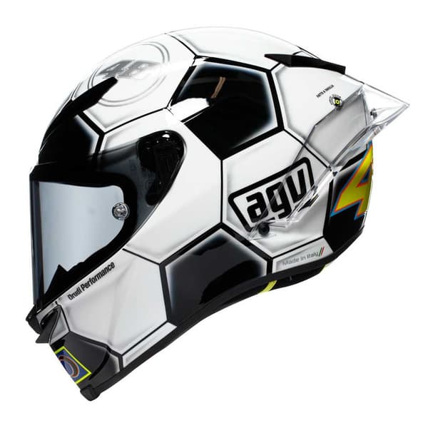 Agv Pista Gp Rr Catalunya 2008 Fullface-hjälm Flerfärgad L