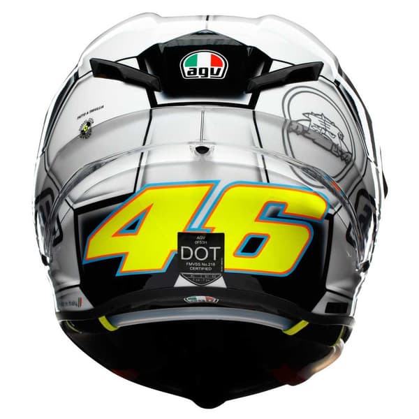 Agv Pista Gp Rr Catalunya 2008 Fullface-hjälm Flerfärgad L
